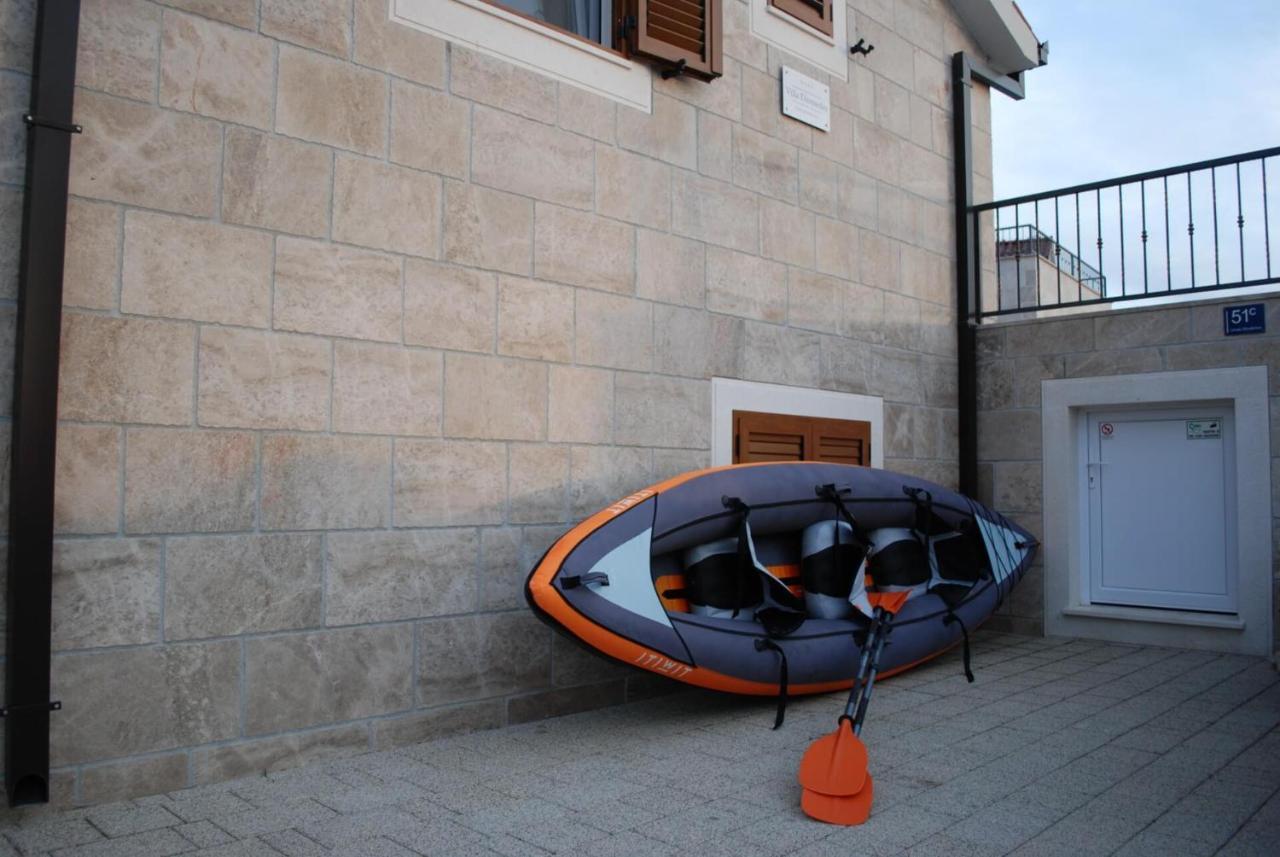 Villa Diomedes With The Sea View And The Pool Rogoznica  Buitenkant foto