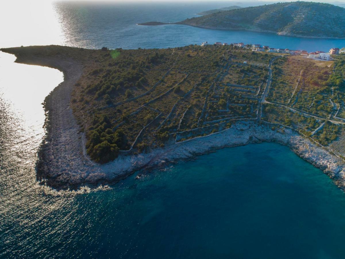 Villa Diomedes With The Sea View And The Pool Rogoznica  Buitenkant foto