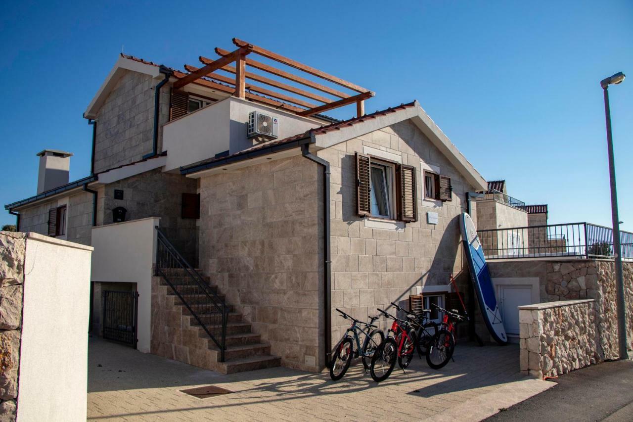 Villa Diomedes With The Sea View And The Pool Rogoznica  Buitenkant foto